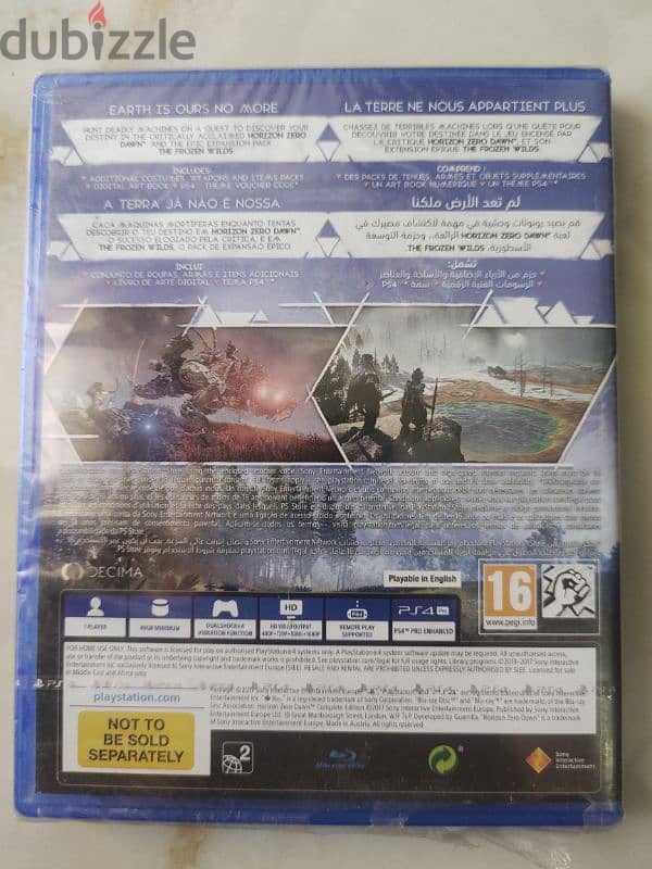 PS4 Horizon Zero Dawnn 1