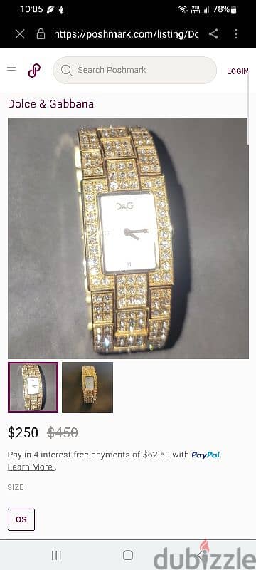 D&G watch 3