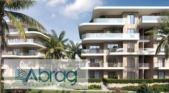 Roof villa for sale in installments in ELMA TREE  Compound on the Boulevard Axis