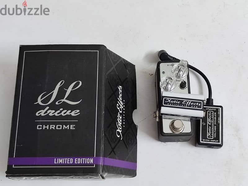 SL Exotic overdrive pedal 4