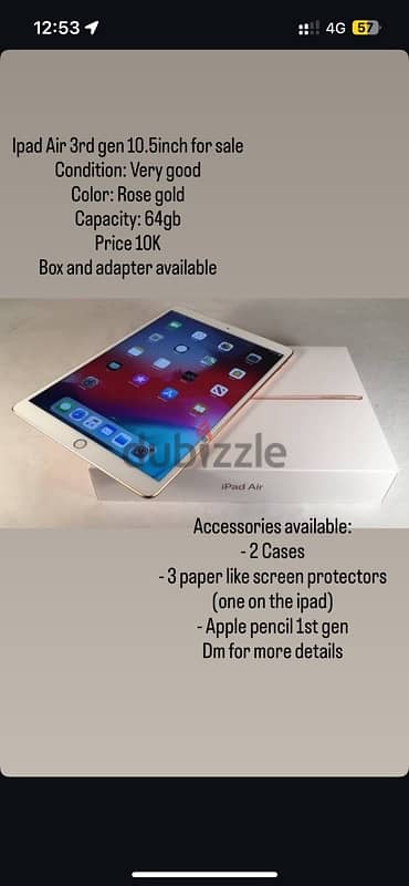 Ipad Air 3rd gen 1