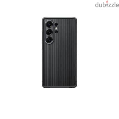 غطاء حماية فائق المتانة RUGGED لهاتف سامسونج جالاكسي اس 25 الترا- اسود