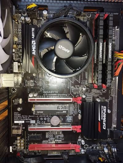 باندل Gigabyte B350 Gaming 3 + Ryzen 5 5500