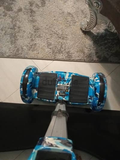 hoverboard with stick