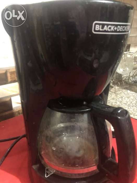 ماكينة قهوة فلتر black decker 0