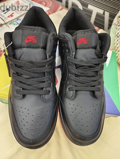 Nike Dunk SB low pro black mirror