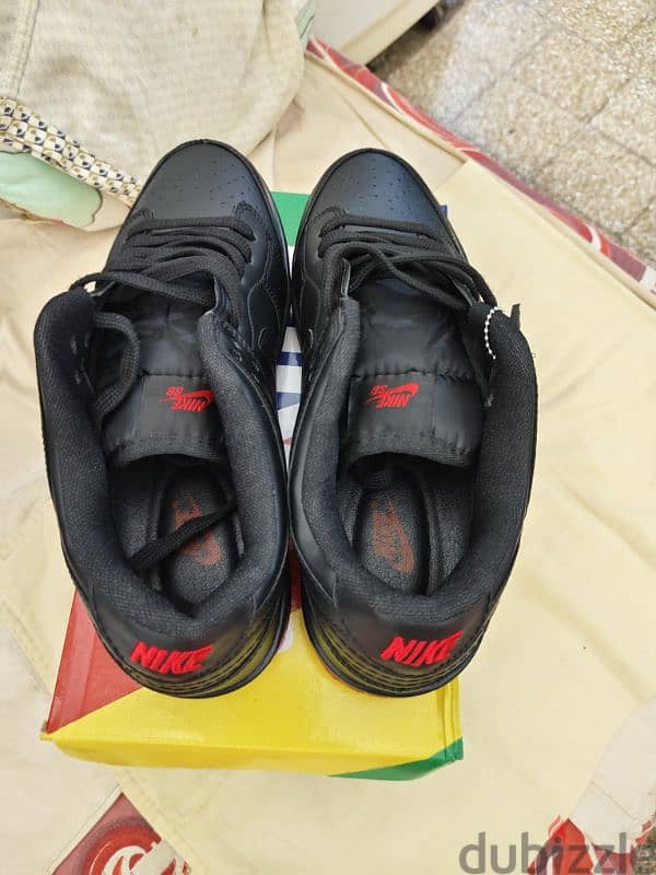 Nike Dunk SB low pro black mirror 1