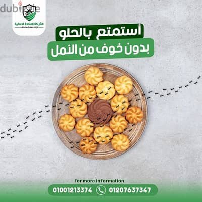 استمتع بالحلو بدون خوف من النمل