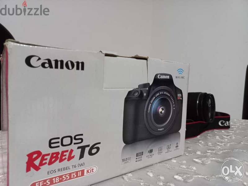 Canon 1300D وارد أمريكا كسر زيرو 18-55 + 75-300 lenses 1