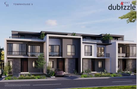 تاون هاوس للبيع فى Club Hills فى موقع مميز