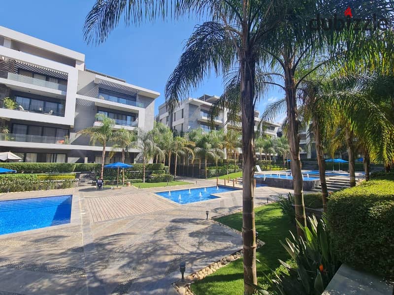 2 Bedrooms 165 sq.M Apartment for rent 50,000 EGP in EL Patio 7, 5th Settlement