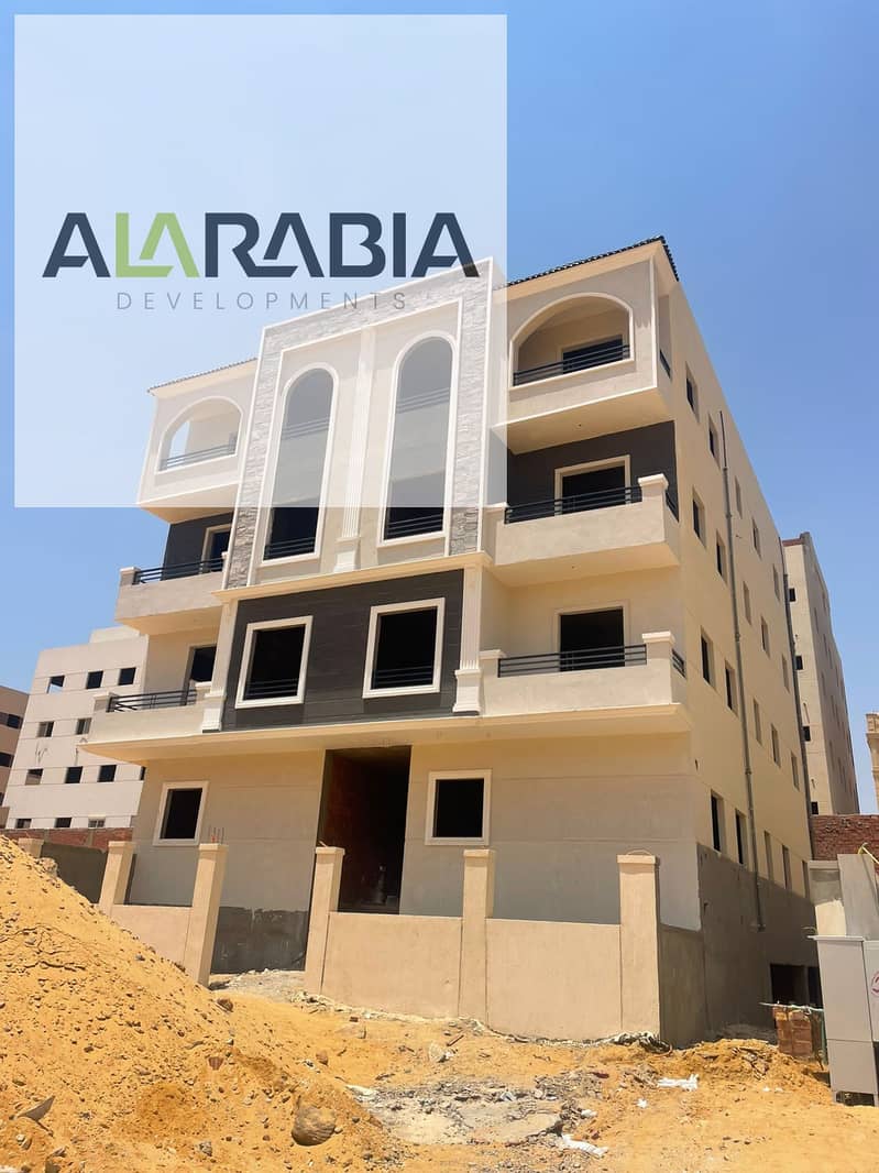 3 Bedrooms 160 sq.M Apartment for sale 3,850,000 EGP in New Narges, 5th Settlement