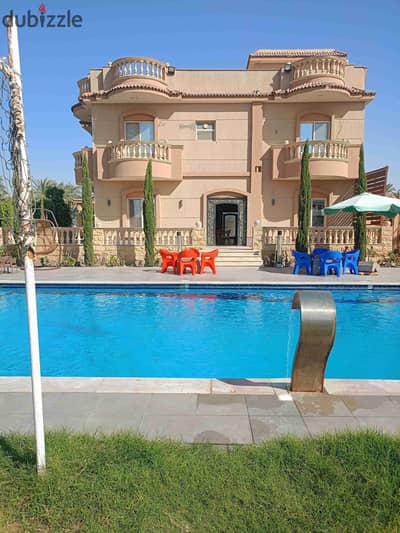 فيلا الزهراء 6 اكتوبر الريف الاوروبى طريق الاسكندرية الصحراوي