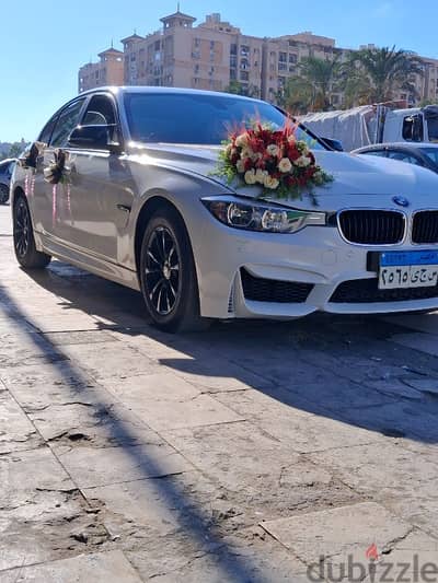 B M W for rent with driver only
