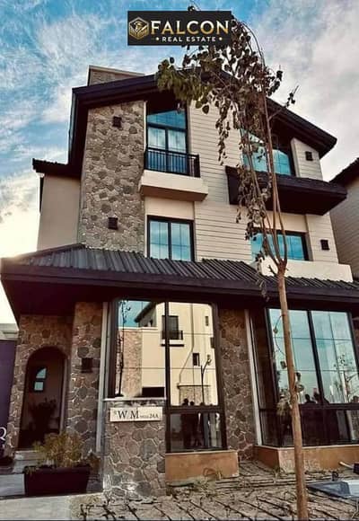 Corner villa in prime location (ready for viewing) in Luxury Compound in the Fifth Settlement