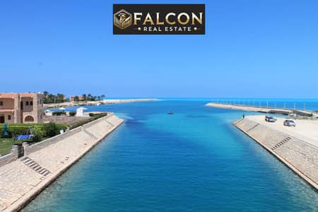For sale, a fully finished chalet with installments over 10 years in the best location in Marina 5, The Island, and the Lisan El Wozaraa area, next to