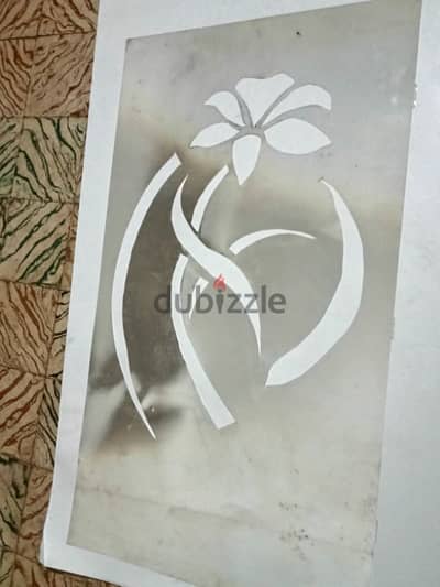 استنسل ورده