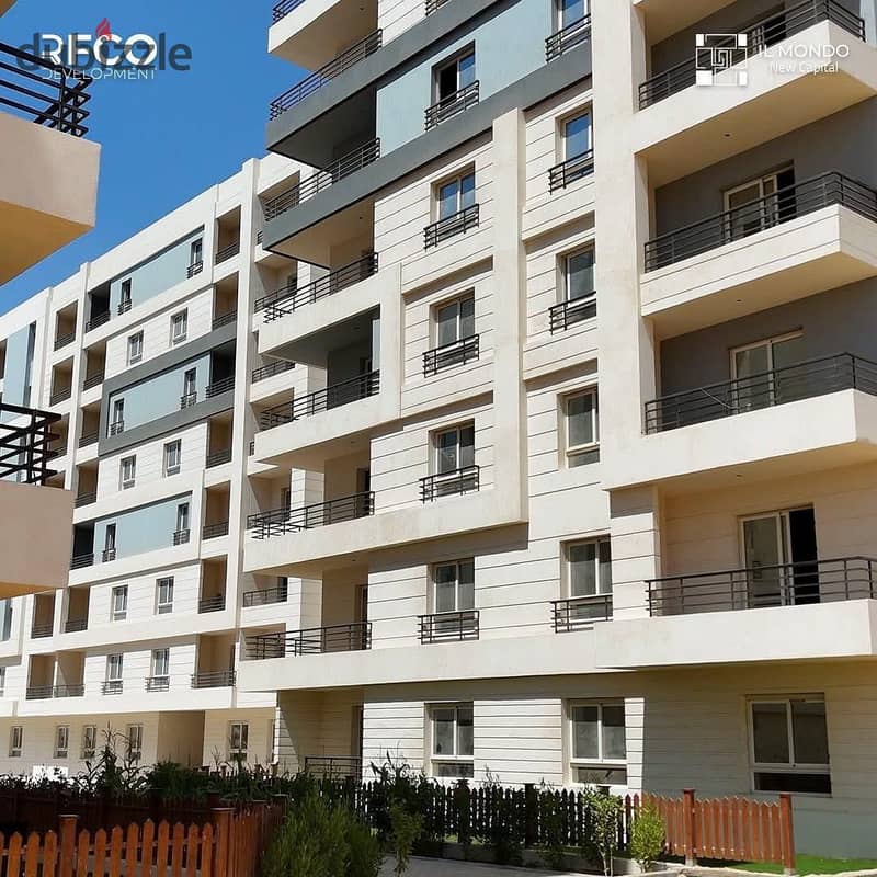 1 Bedrooms 75 sq.M Apartment for sale 2,400,000 EGP in Il Mondo, New Capital City