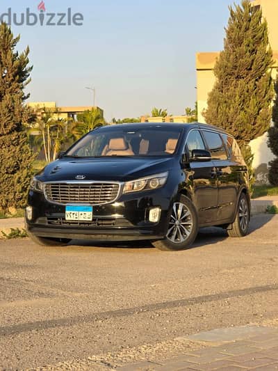 الايجار كيا كارنفال 7 راكب _For Rent