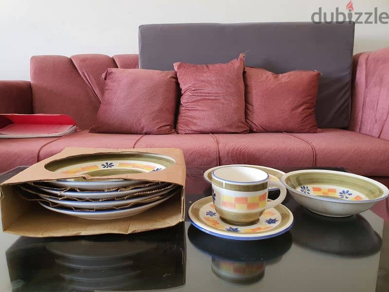 Hand Painted Dinner Set 6