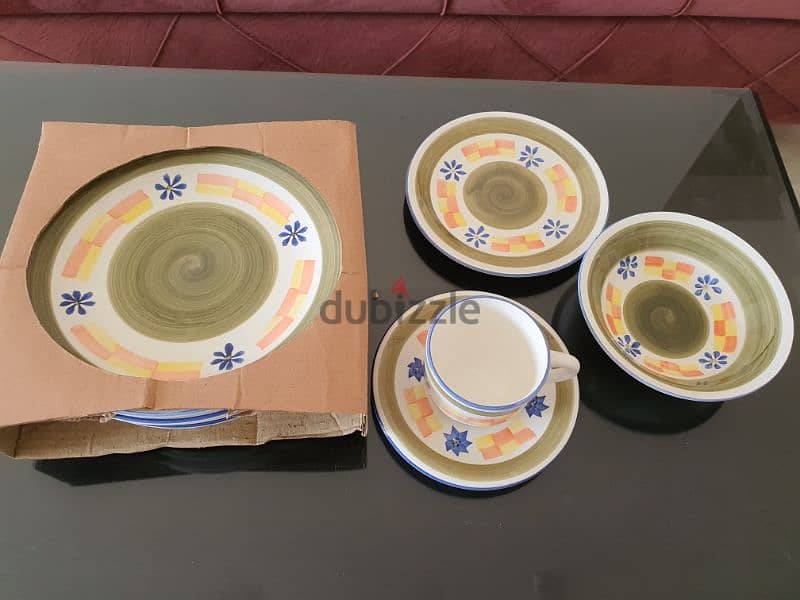 Hand Painted Dinner Set 9