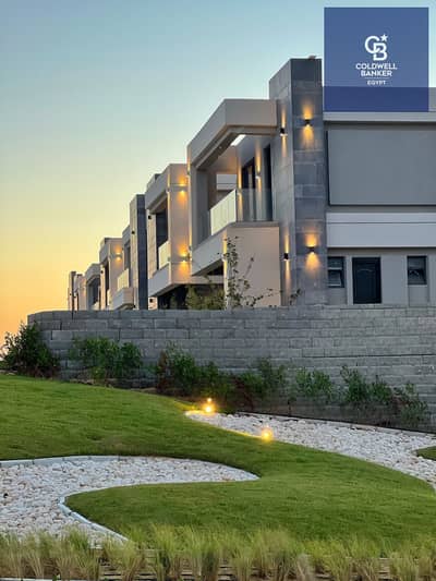 شاليه بجاردن sea view متشطب الترا سوبر لوكس بالتقسيط في لافيستا راس الحكمة |الساحل| la vista ras elhkema
