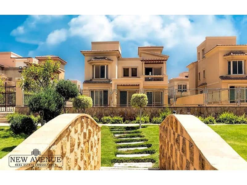 3 Bedrooms 292 sq.M Villa for sale 17,000,000 EGP in Meadows Park Compound, Sheikh Zayed