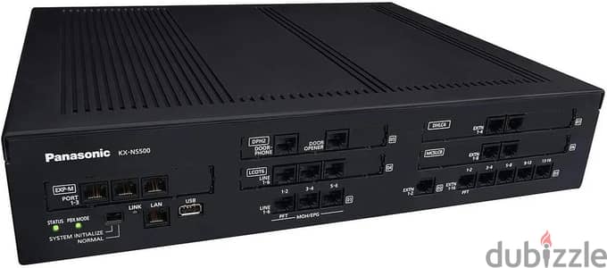 سنترال NS500 باناسونيك  64 خط داخلي انالوج 6 خط خارجي - 2 خط ديجيتال