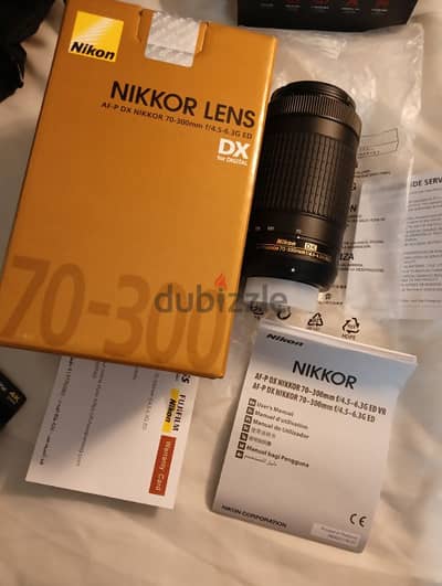 Nikon 70-300mm عدسه نيكون