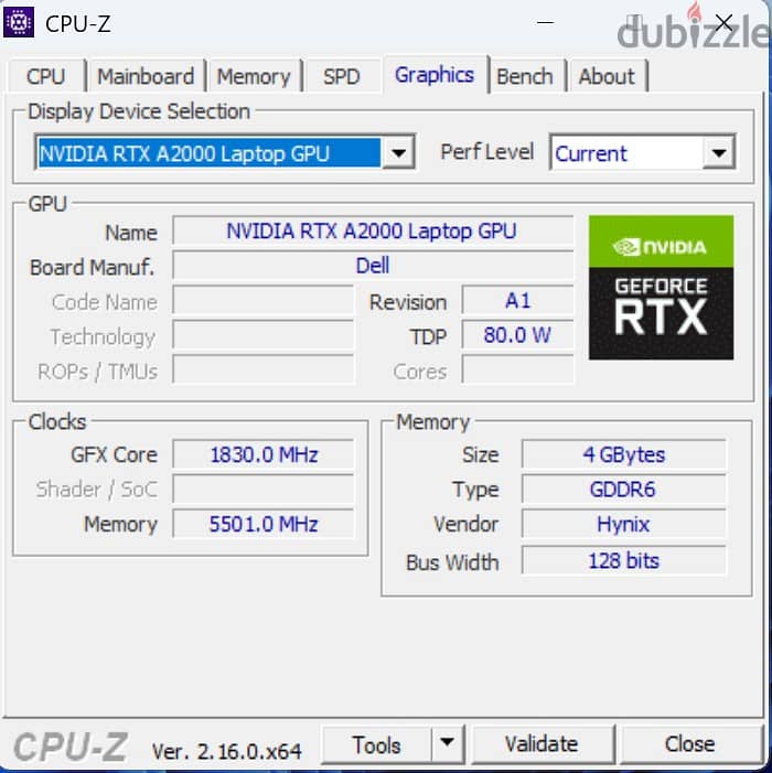 Dell Precision 7560 Workstation 9