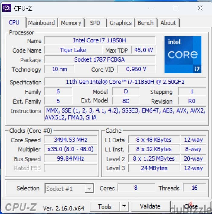 Dell Precision 7560 Workstation 12