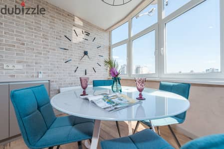 With only a 6% down payment, seize the opportunity to own a great deal apartment with a stunning open view for sale in one of the finest compounds in