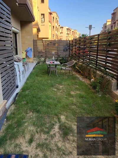 Ground floor apartment with a private garden for sale in Green 5 Compound, Northern Expansions