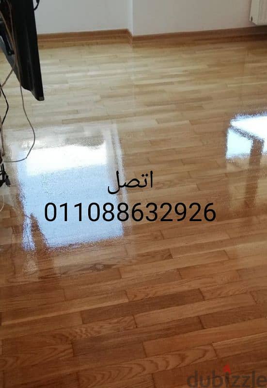 باركيه تركيب قشط ودهان  صيانه وتجديد تركيب hdf 1
