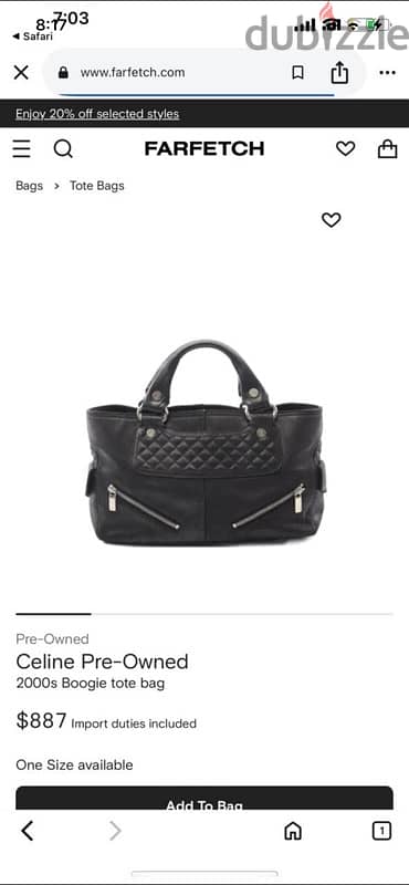 tote bag Celine Pre-Owned 1