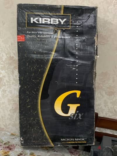 مكنسة Kirby G6  اصليه أمريكية الصنع بكامل مشتملاتها و كتيب الاستخدام