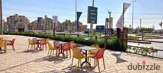 محل للايجار واجهه مميزه جدا علي واصله دهشور مباشره