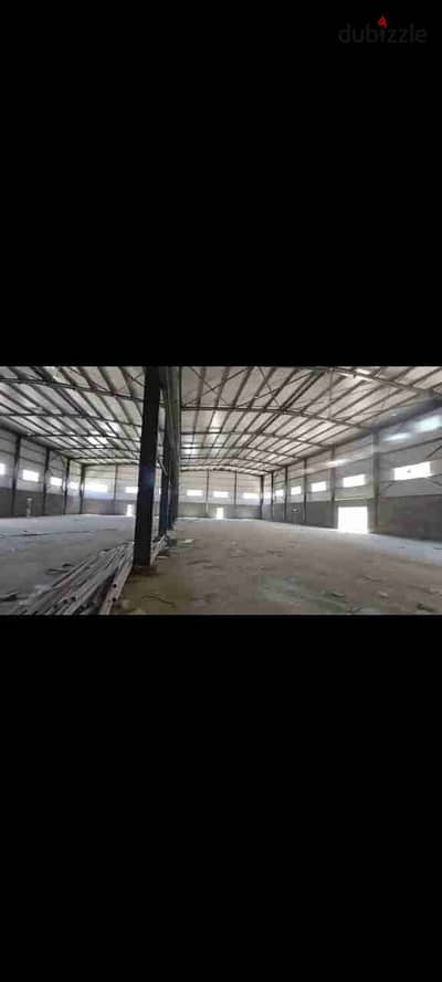 Factory 4500 m for rent in 6th of October City