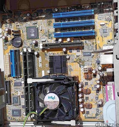 BUNDEL OF ASUS_P4S8X-MX + INTEL CELERON 2.40GHZ_256_533