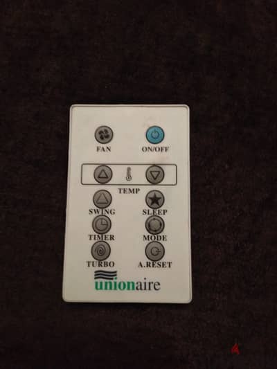 ريموت تكييف يونيون اير slim