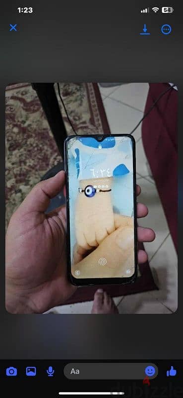 موبايل سامسونج a50 للبيع حاله جيده