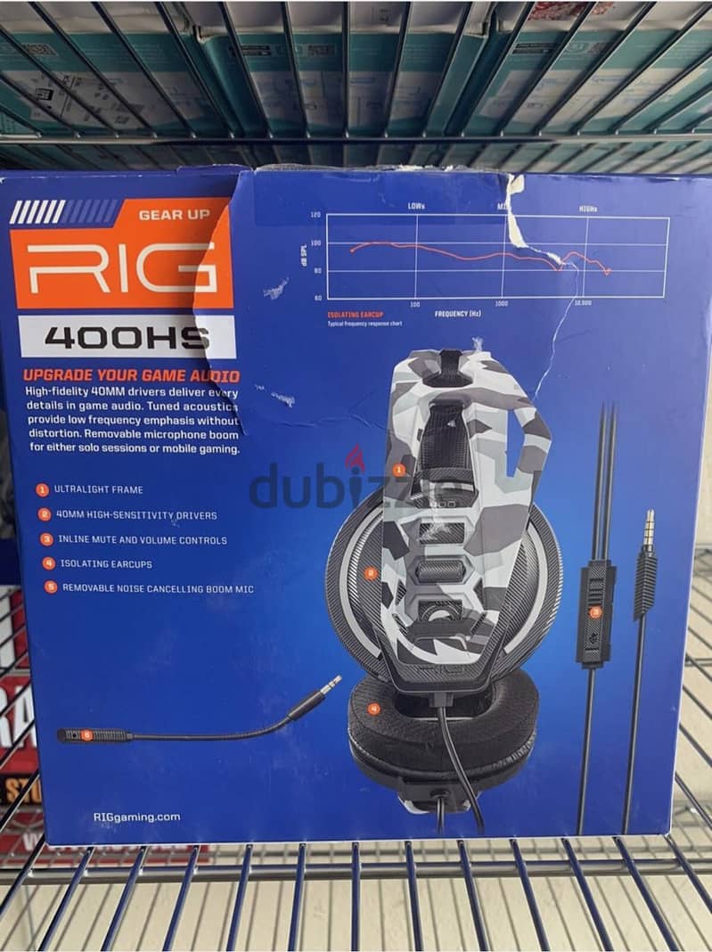 Plantronics RIG 400 - ألعاب فيديو و إكسسواراتها - 205863720