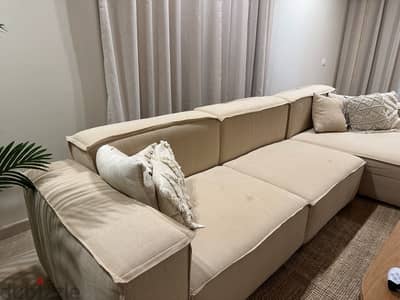 Sofa L shape - كنبة حرف L