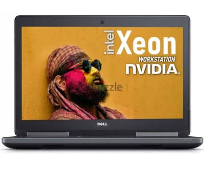 Dell Precision7720 Xeon E3-1535M V6 3.10 NVIDIA Quadro p5000 16 G  4K