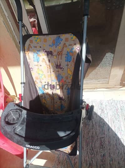 عربية اطفال Graco استخدام ممتاز وبسيط جدا