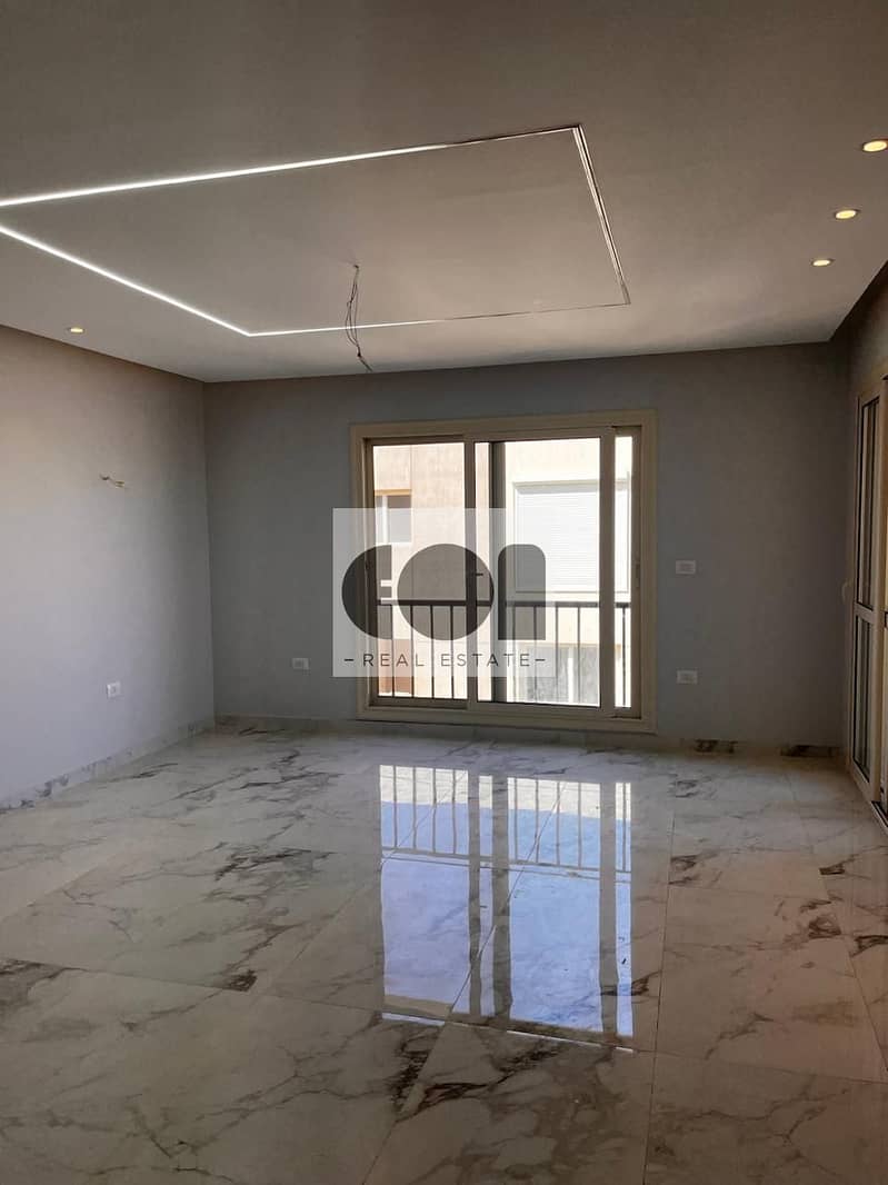 2 Bedrooms 105 sq.M Apartment for rent 13,000 EGP in Sarai, Mostakbal City