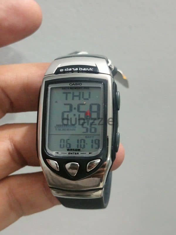 Casio , data bank watch, multi-functions 5