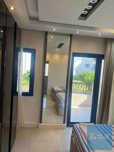 تاون هاوس للبيع مراسي بحري فيو البحيره و جولف ٣ غرف - marassi north coast town house