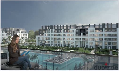 Apartment with garden for sale in Al Karma Kay ready to move , fully finished