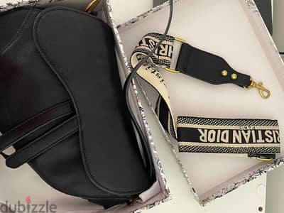 Dior saddle mirror bag